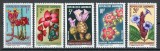 Gabon 1969 Mi 341/45 - Flori