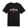 AC Milan tricou de bărbați Culture black - M, Puma