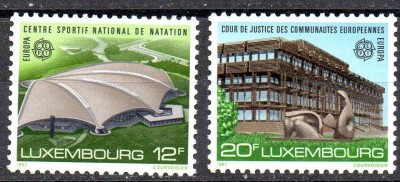 LUXEMBURG 1987, EUROPA CEPT, serie neuzata, MNH foto