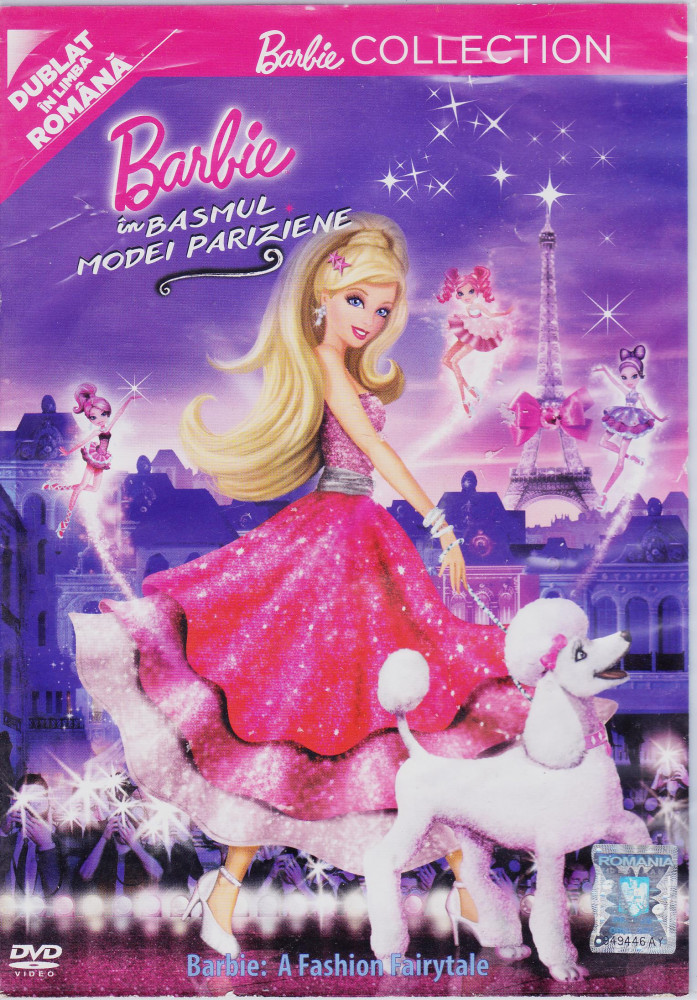 DVD animatie: Barbie - Basmul modei pariziene ( original, dublat in lb. romana ) | arhiva Okazii.ro