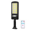 Lampa Solara LED 100W cu Telecomanda, Suport Prindere, IP65, 6000lm, Autonomie 12h, Negru, 35x11x2cm