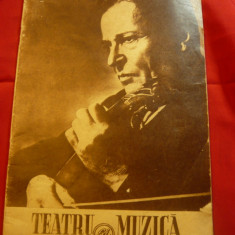 Revista Teatru si Muzica 1955 -Ed.Speciala la moartea lui George Enescu