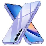 Husa antisoc compatibila samsung galaxy a35, pro airbag, clear