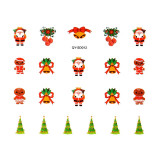 Cumpara ieftin Abtibild Unghii SensoPRO Milano Christmas Wonderland Edition, QY-SD012