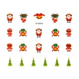 Cumpara ieftin Abtibild Unghii SensoPRO Milano Christmas Wonderland Edition, QY-SD012