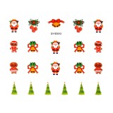 Cumpara ieftin Abtibild Unghii SensoPRO Milano Christmas Wonderland Edition, QY-SD012