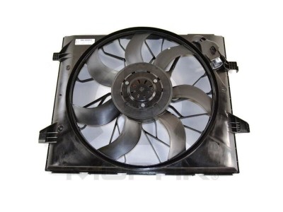 GMV radiator electroventilator Dodge Durango, 01.2014-, Jeep Grand Cherokee (WK2), 01.2014-, motor 3.6 V6, 5.7 V8, benzina, 505 mm; 3 pini foto