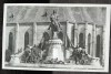 Carte postala, Cluj, statuia lui Matei Corvin, perioada interbelica