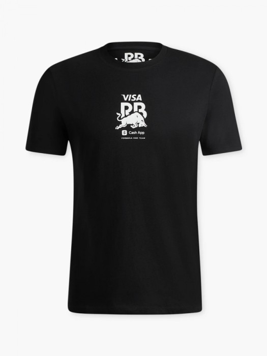 Visa Cash App RB tricou de bărbați Essential black F1 Team 2024 - XXL