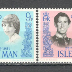Isle of Man.1981 Nunta regala printul Charles si Diana Spencer GI.29