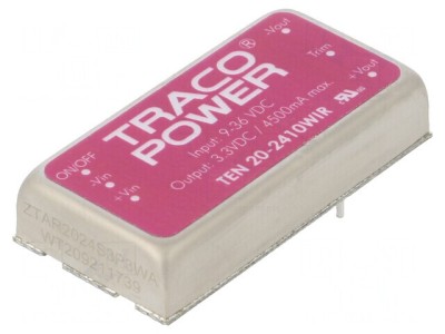 Convertor DC/DC 20W 9-36V la 3,3V 4500mA foto