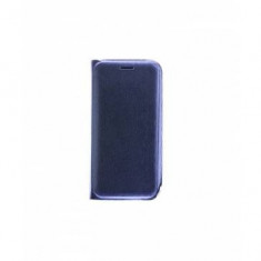 Husa Flip Cover Samsung Galaxy A6 Plus 2018, A605 Albastra Original foto