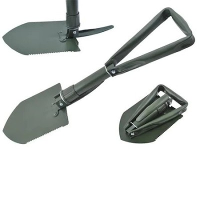 Unealta multifunctionala 4in1 pentru drumetii&amp;nbsp;Pliabila, Lopata, Sapa, Tarnacop, Fierastrau foto