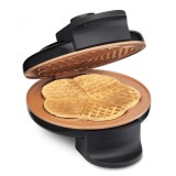 Aparat de preparat vafe Trisa Retro Waffles 7384.4212 800W, Negru - NOU