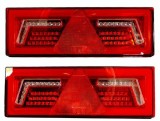 2 x Lumina spate remorca ,Lumini de frana stanga dreapta Bus Van LED Diodes 12v