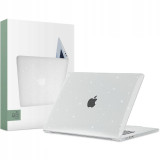 Husa Tech-Protect Smartshell pentru Apple MacBook Air 15 M2/M3/2023-2024 Transparent