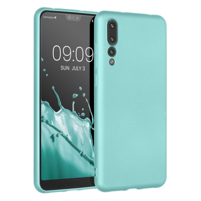 Husa Kwmobile pentru Huawei P20 Pro, Verde deschis, Silicon, KWM0000193G007C foto