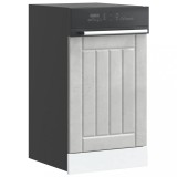 Panou Masina Spalat Vase Lucca Gri Beton Lemn Prelucrat 45x67 cm