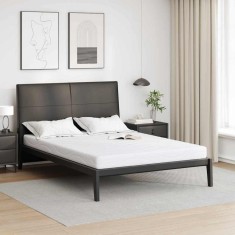 vidaXL Saltea Alb 160 x 200 cm Spumă