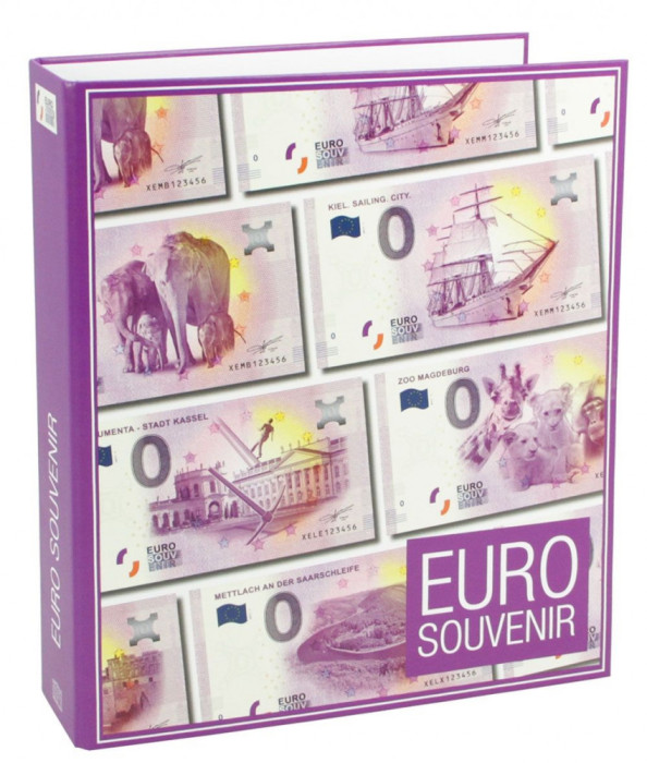 Album pentru bancnote de 0 Euro - gol