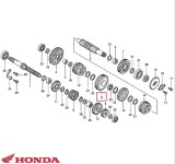 Pinion original treapta 3 cutie viteze Honda CBR 125 R (04-19) - CBR 125 RS Repsol (05-19) - CBR 125 RT (12-19)