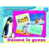 Desene in acuarela si guasa. Activitati 3-5 ani |
