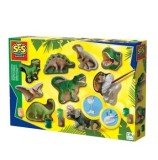 Cumpara ieftin Set mulaj si pictura SES Creative - Lumea dinozaurilor