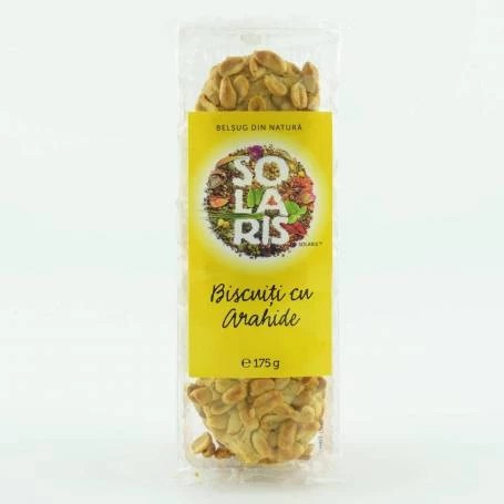 BISCUITI CU ARAHIDE 175g SOLARIS
