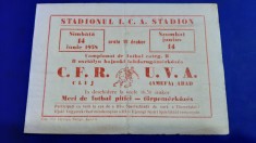 program UVA -AMEFA ARAD - CFR CLUJ