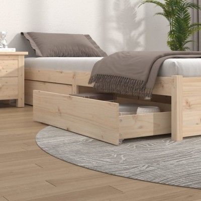 vidaXL Sertare pentru pat, 4 buc., lemn masiv de pin 814999 foto