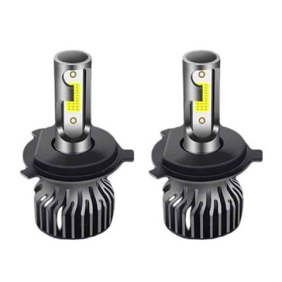 Kit Becuri Auto H4 LED CANBUS, F2 COB-100w, 12000lm,9-32v foto