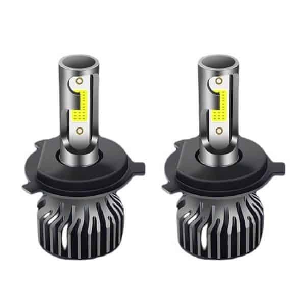 Kit Becuri Auto H4 LED CANBUS, F2 COB-100w, 12000lm,9-32v