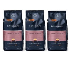 Promotie 3 x Davidoff Crema Intense, 1kg foto