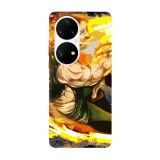 Husa compatibila cu Huawei P50 Pro model Escanor The Seven Deadly Sins, Silicon, TPU, Viceversa, Transparent, Carcasa