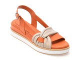 Cumpara ieftin Sandale FLAVIA PASSINI portocalii, 6002, din piele naturala