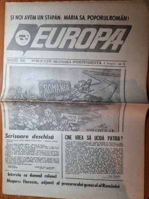 europa martie 1991- art printesa margareta foto