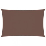 Cumpara ieftin Parasolar, maro, 5x8 m, tesatura oxford, dreptunghiular