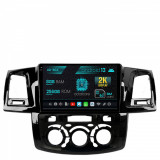 Navigatie Toyota Hilux (2008-2014) Clima Manuala, Android 13, X-Octacore 8GB RAM + 256GB ROM, 9.5 Inch - AD-BGX9008+AD-BGRKIT082