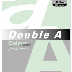 Hartie Color Pentru Copiator A4, 80g/mp, 100coli/top, Double A - Pastel Lagoon