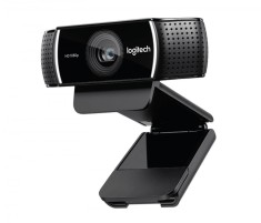 CAMERA web LOGITECH Webcam C922, Full HD rez 1920 x 1080, USB 2.0, microfon, negru, &quot;960-001088&quot; (timbru verde 0.18 lei)