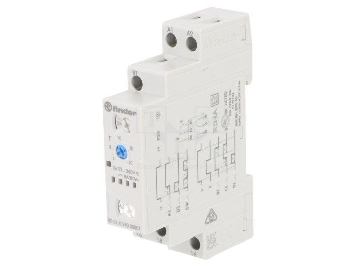 Timer programabil 0,1s-24h, SPDT