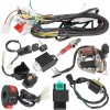 Instalatie Electrica Completa ATV Bashan 110 125 4T (9 in 1) Cross, Quad, CDI, Bobina, Magnetou, Releu, Contact, Bujie