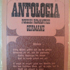 ANTOLOGIA POEZIEI ROMANTICE GERMANE de HERTHA PEREZ , 1969