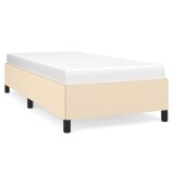 Cumpara ieftin Cadru de pat fara saltea crema 90x200 cm tesatura