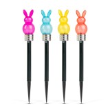 Lampa solara gradina iepuras Paste cu LED alb