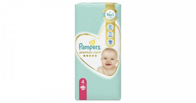 Pampers Premium Care Pelenka 9-14kg Maxi 4 (52db) foto