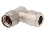 Conector intrare cablu Amphenol RT0B-12CG-S1 unghi 90 grade diametru 10.5mm metal
