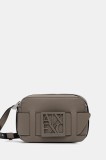 Armani Exchange poșetă culoarea gri, 942699 0A874