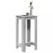 vidaXL Masă bar, gri sonoma, 51x50x103,5 cm, lemn prelucrat 854405
