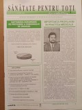 Sanatate pentru toti / (2) martie 1999 / prevenire droguri gripa hepatita